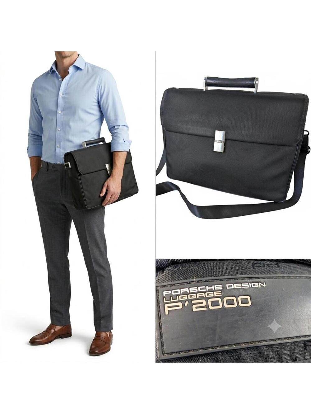 Porsche Design P'2000 Men Briefcase China Black Attache